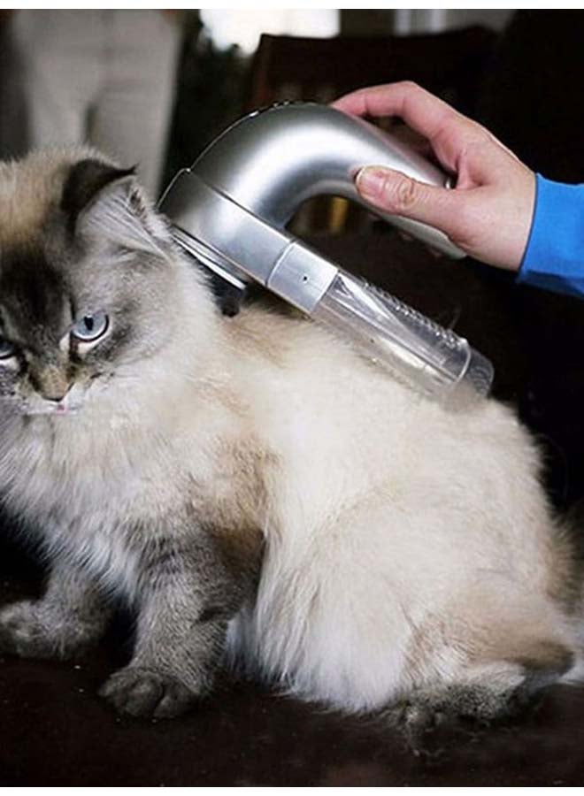 Electric Pet Hair Remover Suction Device Grey/Black/Clear - Image 5