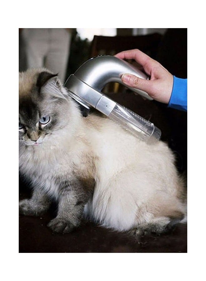 Electric Pet Hair Remover Suction Device Grey/Black/Clear - Image 4