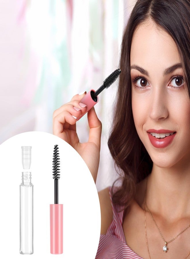 Oruola 3Pcs Empty Mascara Tube and Wand, 5ml Empty Cosmetic Tubes with Different Brushes, Ideal for Castor Oil DIY Cosmetics - Image 4