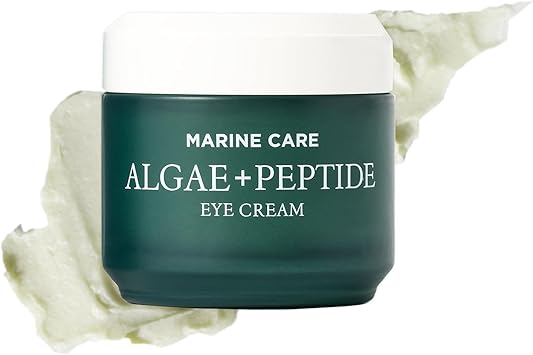 HEIMISH Marine Care Eye Cream Anti Aging Under Eye Cream Rich Hydrating Formula with Peptides Niacinamine for Dark Circles Puffiness Wrinkles Korean Skincare 101floz30ml - Image 1
