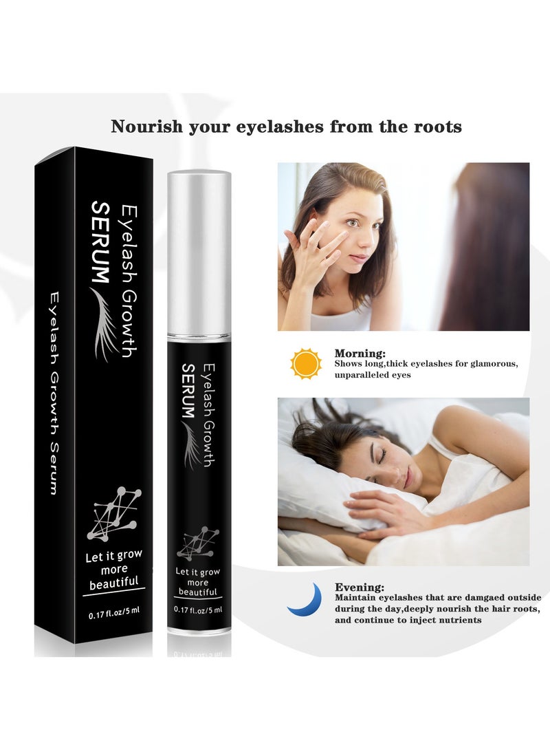 oem Eyelash Growth Serum (5 ml)- Black  - Image 2