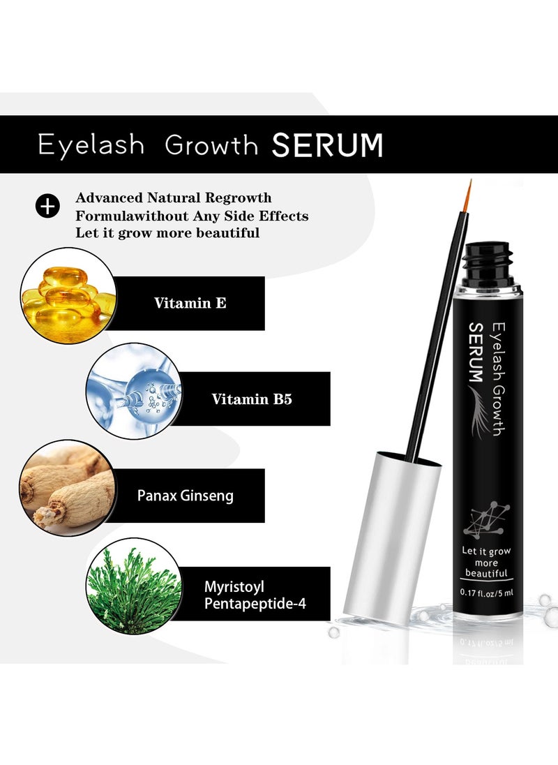 oem Eyelash Growth Serum (5 ml)- Black  - Image 3