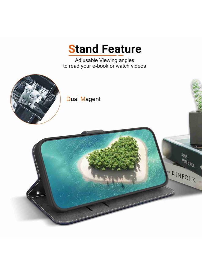 اس-توب جراب هاتف جلدي برسومات ملونة وملمس كريستالي لهاتف Honor X8 5G - Image 5