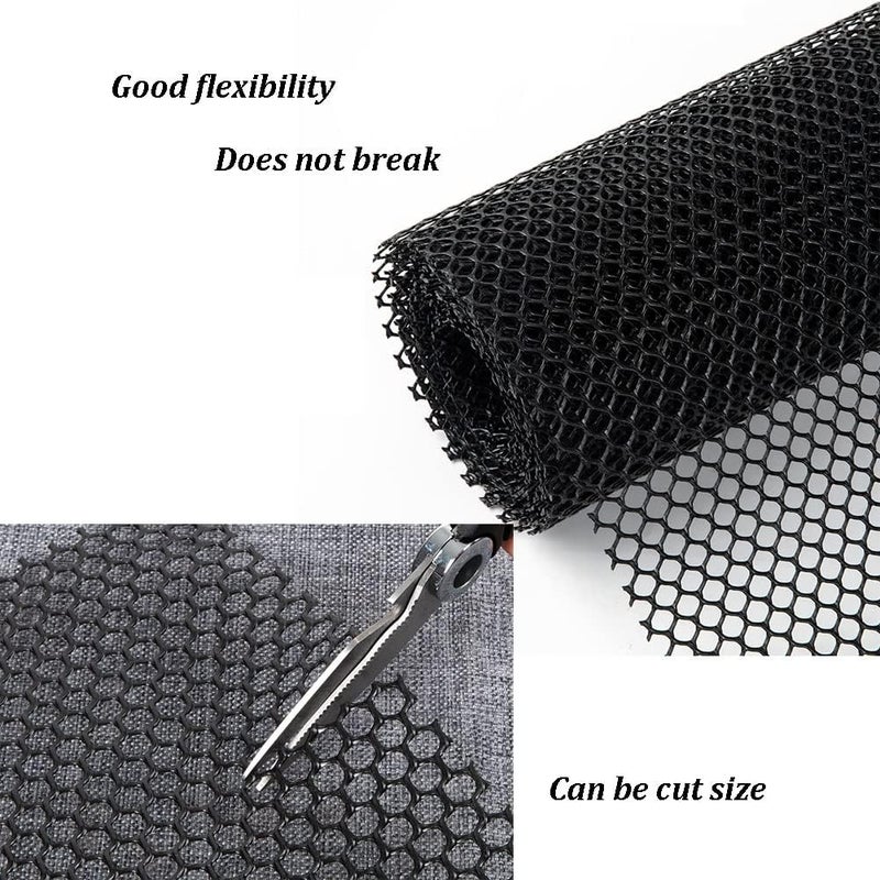 Etlegor Safety Net for Child Pet, Balcony Protection Net Plastic Fencing Barrier Safety Fence Roll Outdoor Mesh Fence Poultry Breeding Net Hole Diameter: 0.8cm Multi-Purpose Garden Netting - Image 5