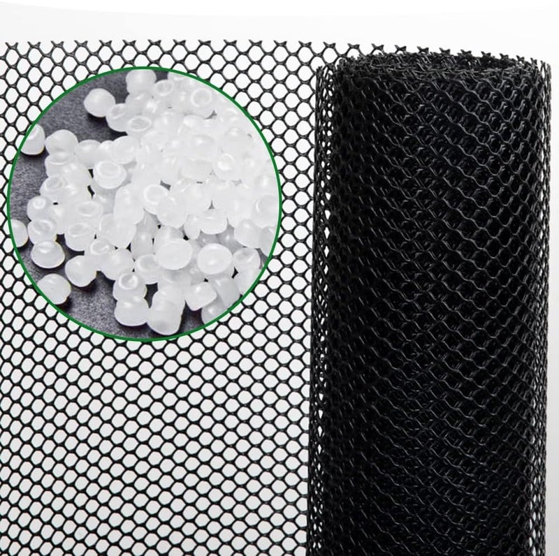 Etlegor Safety Net for Child Pet, Balcony Protection Net Plastic Fencing Barrier Safety Fence Roll Outdoor Mesh Fence Poultry Breeding Net Hole Diameter: 0.8cm Multi-Purpose Garden Netting - Image 1