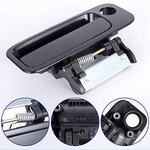 LCWRGS Exterior Outside Door Handle for Toyota Avalon 2000 2001 2002 2003 2004 Front Driver & Passenger Side Door Handle, 80339 80846 69210AC030C0 69220AC030C0, Black - Image 5