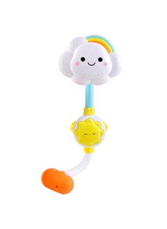 Bathing Cloud Shower Toy Baby Bathtub Spray Swim Baby Bathing Swimming Boys' And Girls' Suit-Color:Electric Elephant Shower (OPP Bag)
