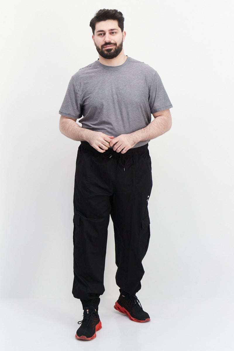 PUMA Men Sportswear Fit Brand Logo Track Pants, Black - Image 2