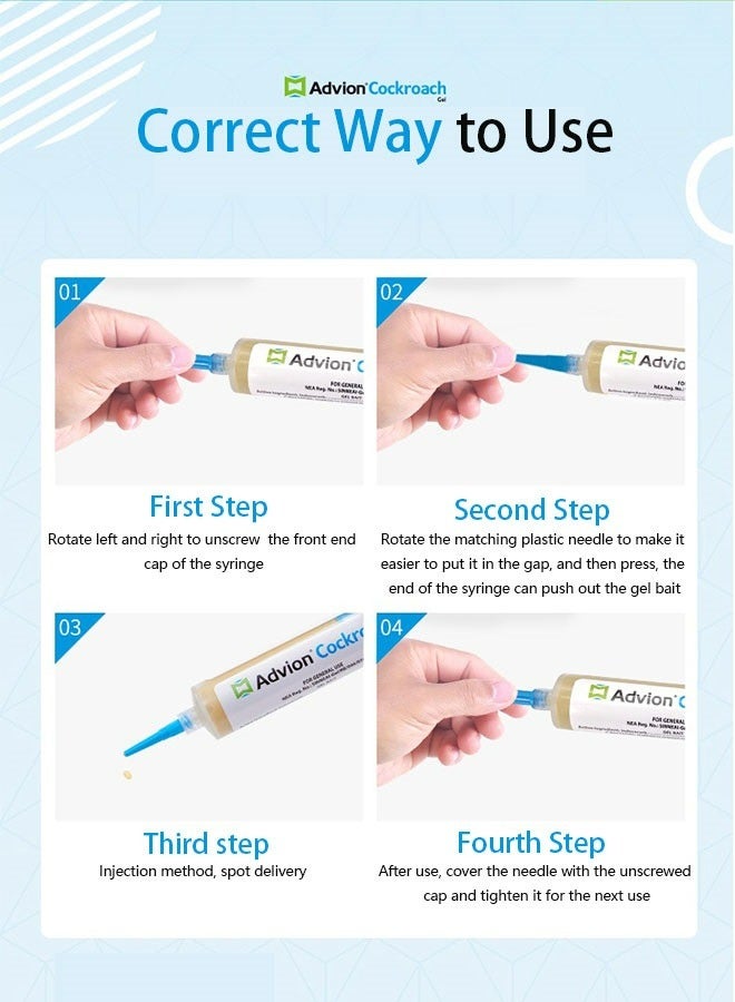 Cockroach طعم غراء الصراصير 30 جرام - Image 2