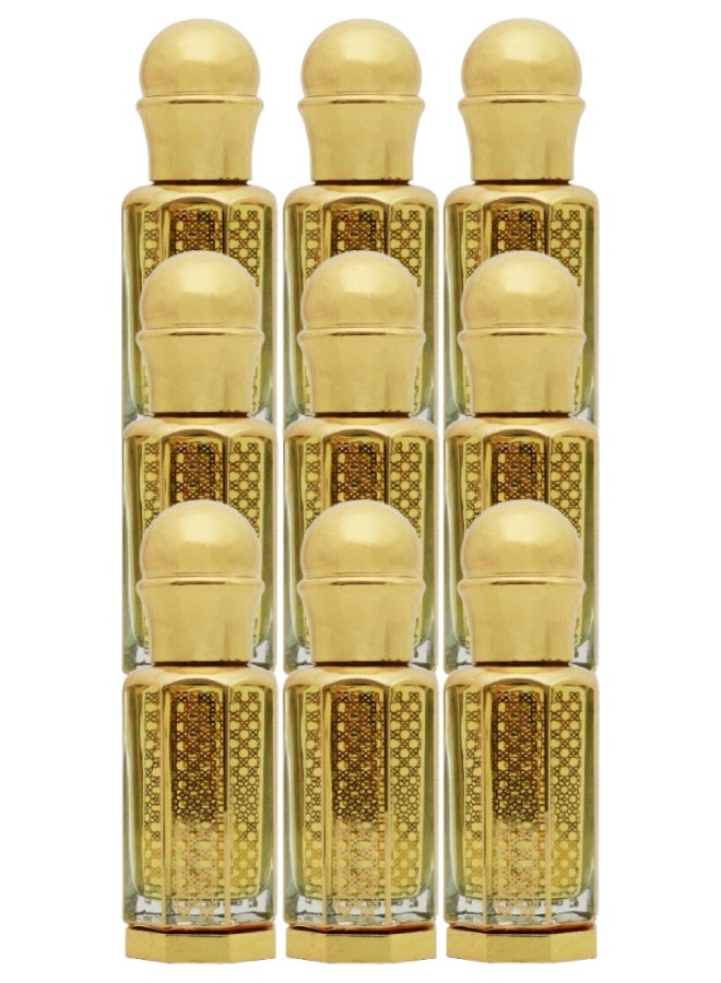 Genie Collection 9 Pieces Perfume Oil Wajaha 12ML - Image 1