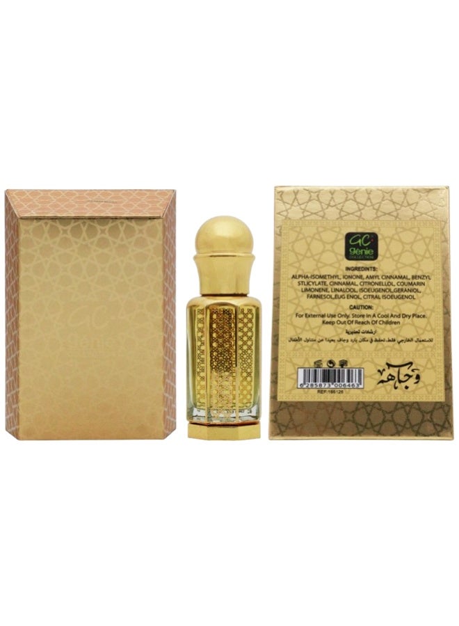 Genie Collection 9 Pieces Perfume Oil Wajaha 12ML - Image 2