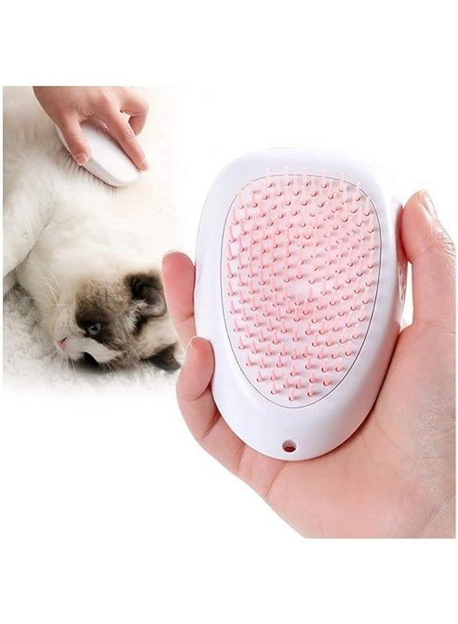 إيميلي بيتس فرشاة تدليك الكلاب فرشاة استحمام احترافية مبتكرة للكلاب فرشاة العناية بالحيوانات الأليفة فرشاة شعر الكلاب (وردي) - Image 1