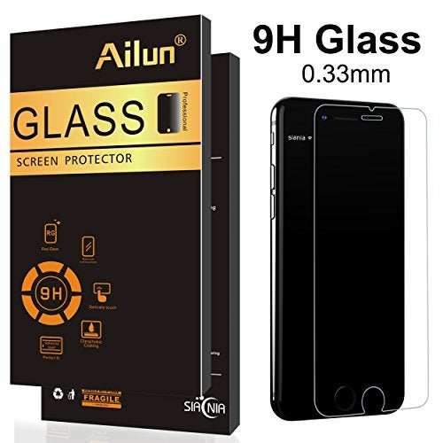 Ailun Screen Protector for Apple iPhone 8,7,6s,6 [4.7-Inch] 3Pack, 2.5D Edge Tempered Glass Case Friendly - Image 2