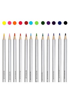 H&B 12 Colors Watercolor Pencils With Brush for Art Drawing Student School Supply  - Image 3