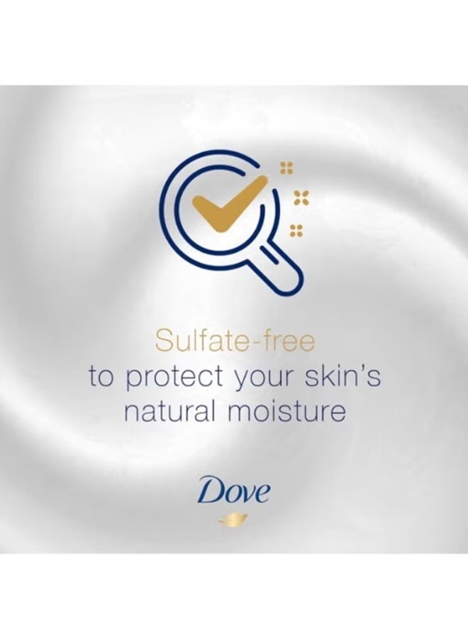 Dove Deeply Nourishing Body Wash 500ml | Triple Moisture Serum | Nourishes Dry Skin | Gentle Cleansing & Long-Lasting Hydration - Image 4