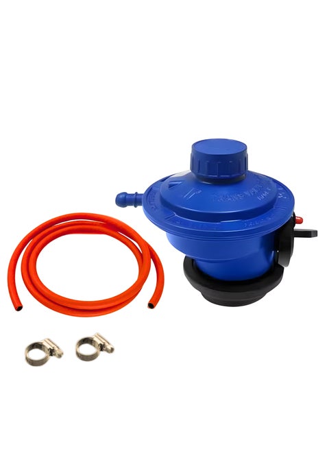 GAS REGULATOR ,patio gas regulator, Gas Grill Control Valve Table Top Regulator with intel pressure 0.3-16Bar, 22MM  ,90mBAR , CLIP ON TYPE, Gas cylinder regulator