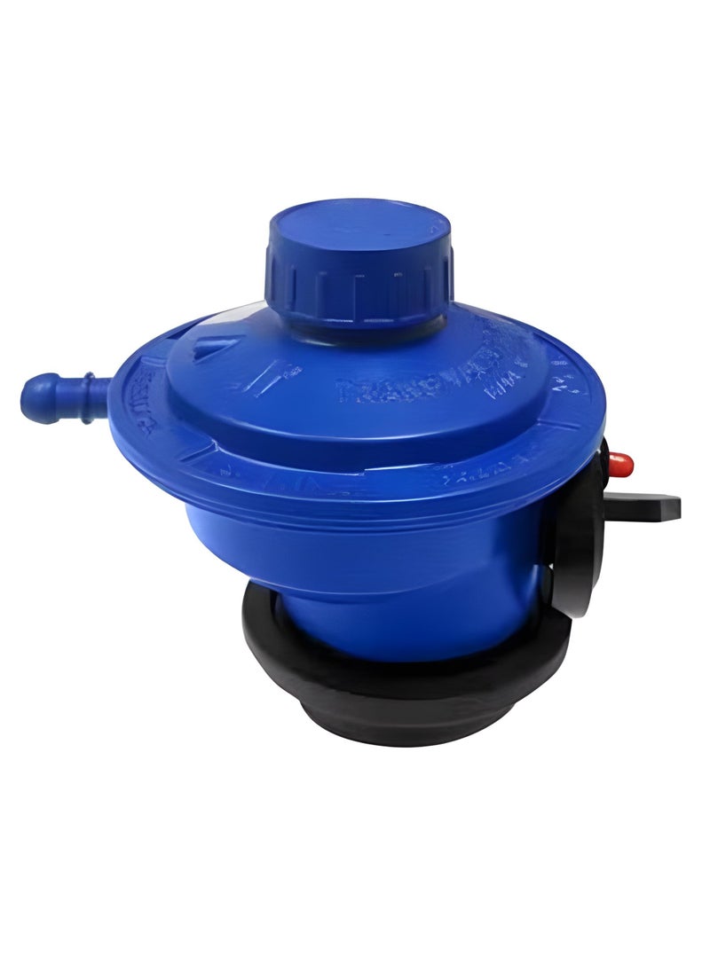 Generic - GAS REGULATOR ,patio gas regulator, Gas Grill Control Valve Table Top Regulator with intel pressure 0.3-16Bar, 22MM  ,90mBAR , CLIP ON TYPE, Gas cylinder regulator - Image 1