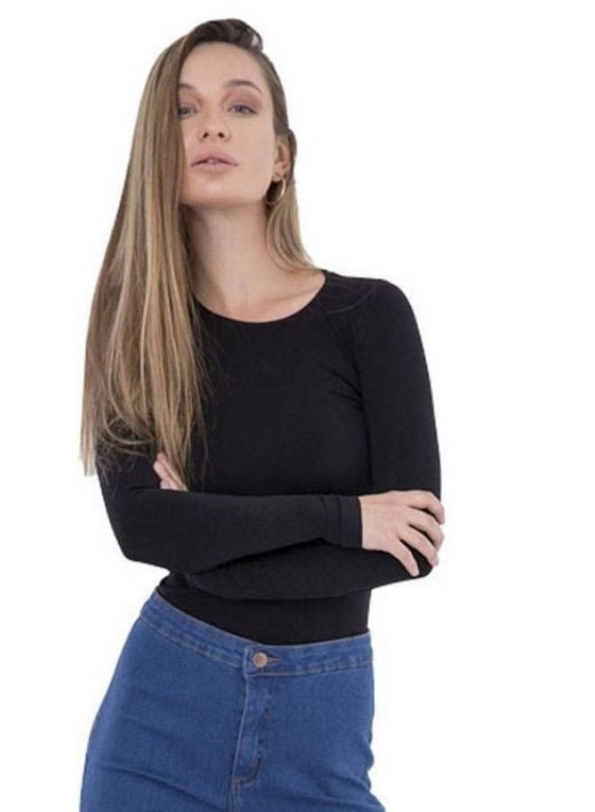 Carina Long sleeve cotton T-shirt - Image 1