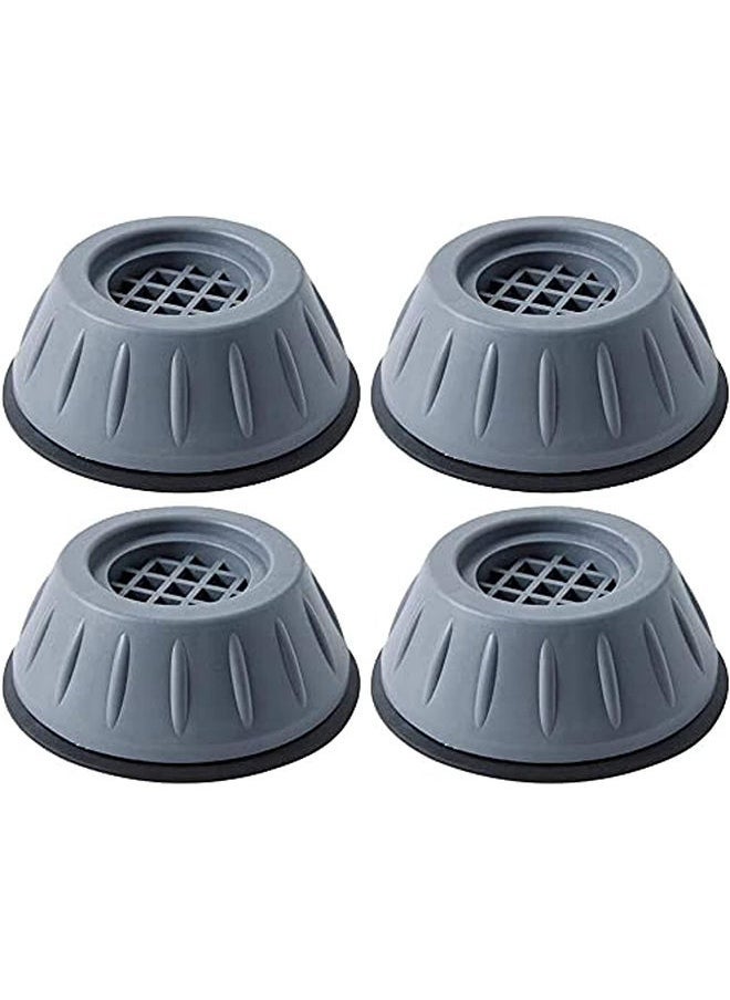 Arabest 4Pcs Anti Vibration Feet Pads Rubber Legs Slipstop Silent Skid Raiser Mat Washing Machine Support Dampers Stand Furniture  - Image 1