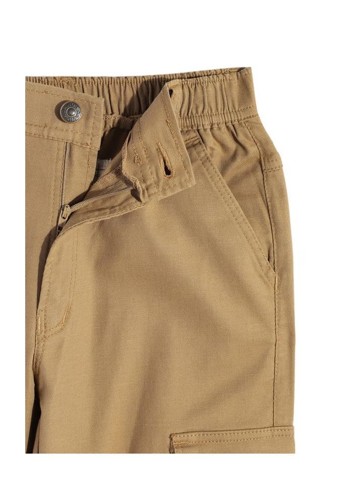 CAVIO Boys Cotton Casual Solid Regular Fit Cargo Pants with Multiple Pockets - Image 3