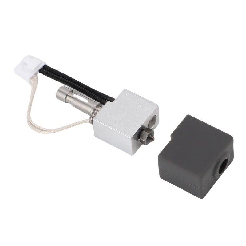 Extruder Hotend Kit for Kobra S1 Hardened Steel Nozzle Hot End with 0.2mm 0.4mm 0.6mm 0.8mm Nozzles 2 Silicone Sleeves - Image 3
