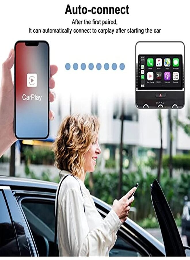Generic - Wireless CarPlay Adapter,Wireless Carplay Dongle,Plug & Play 5GHz WiFi Online Update,Low Latency,Easy to Install,Support Newest iOS 16 - Image 1
