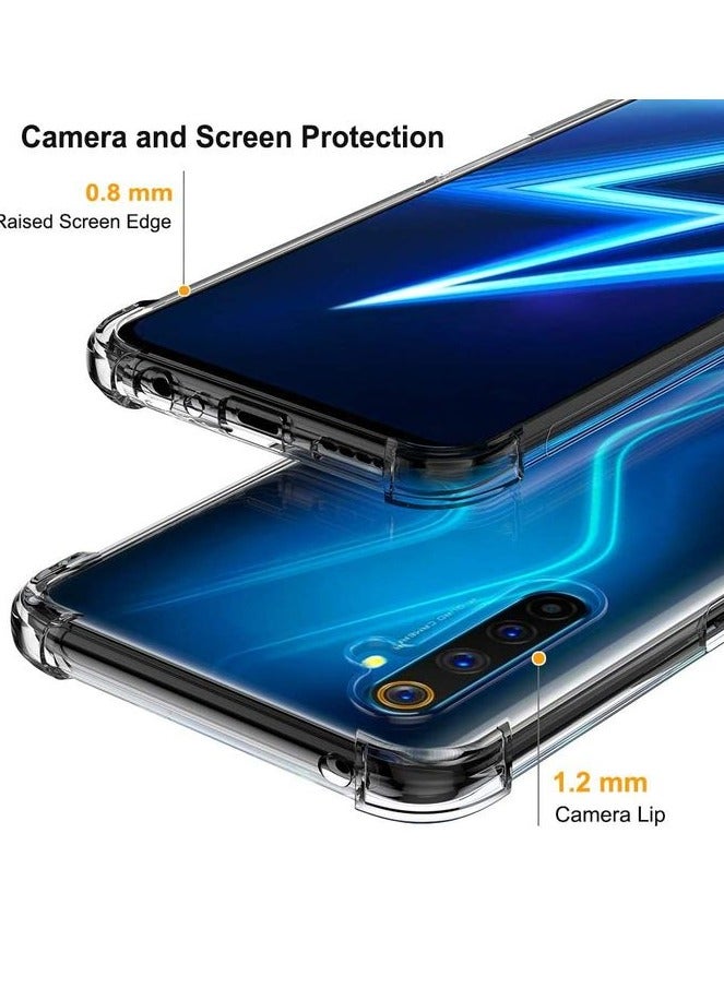 ten.tech Ten Tech Transparent cover with anti-shock corners made of heat-resistant polyurethane for Realme 6 pro – Transparent Oppo - Image 2