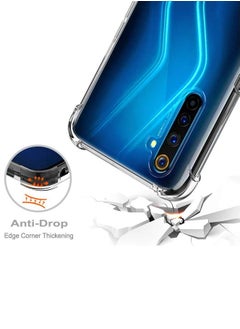 ten.tech Ten Tech Transparent cover with anti-shock corners made of heat-resistant polyurethane for Realme 6 pro – Transparent Oppo  - Image 3