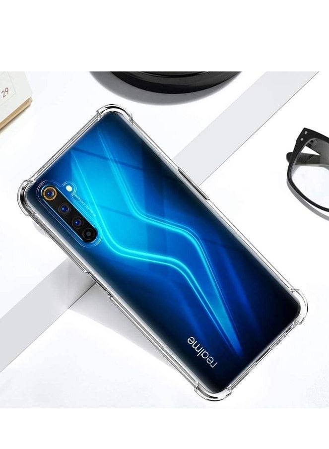 ten.tech Ten Tech Transparent cover with anti-shock corners made of heat-resistant polyurethane for Realme 6 pro – Transparent Oppo - Image 4