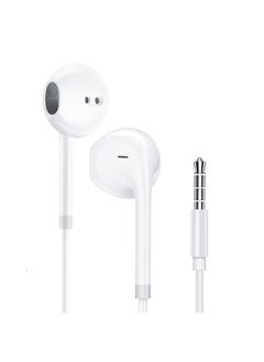 In-Ear Headphone 3.5mm Wired Earphone for Huawei, with Microphone Headset Noise Isolating Earphones, Suitable for iPad, Xiaomi, Huawei,  Android Mobile Phone, Tablets, Laptops, White - pzsku/ZAF42D2D31EFFB6F8801DZ/45/_/1715414614/63e06c16-c431-4382-8504-94d4bd4512e4