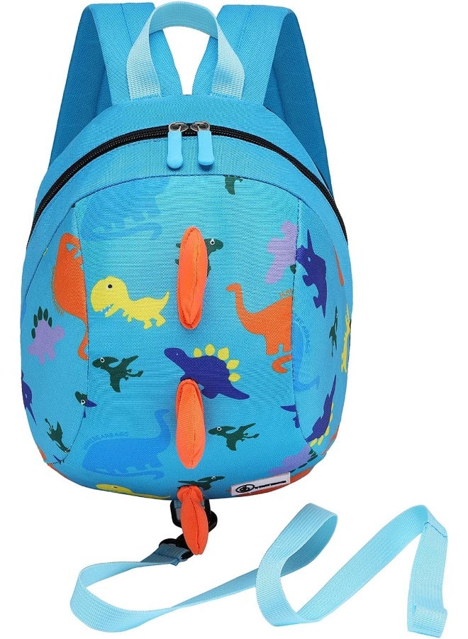 DB Toddler Mini Dinosaur Backpack with Child Leash, Anti Lost Wrist Link for Kids, Safety Harness Back Pack for Baby Boy Girl - Image 1