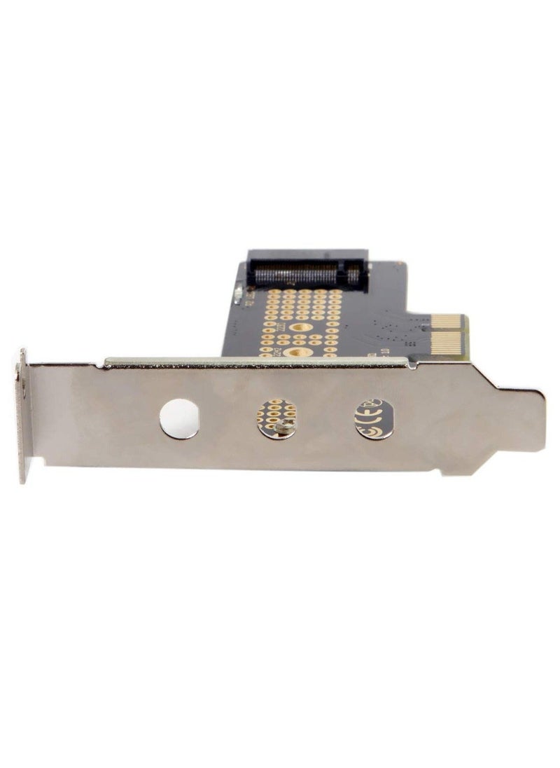 Generic - NVMe PCIe Adapter, PCI-E 4.0 M.2 SSD Adapter NVMe to PCIe Card AHCI PCI Card NVMe Expansion Card M.2 to PCI-E PCI-E SSD Mount High-Speed NVMe Card M.2 Adapter Low Profile PCI-E 4.0 SSD Card - Image 1