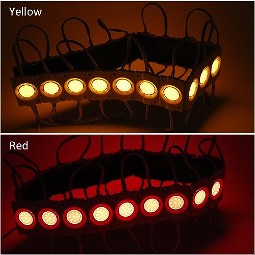 Autozap 20 Pcs Car Motorcycle Under Glow Led Module Strip Light Interior Light, Dash Light, Back Up Lamp Car, Motorbike, Truck, Van (Golden) - Image 5