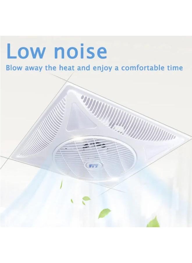 Generic - 14" Embedded Ceiling Fan-lamp High Air Flow with Remote Control - Image 1