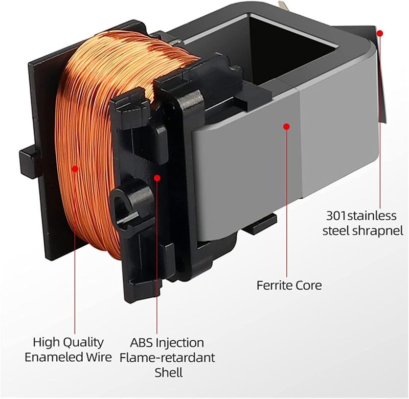 Current Transformer, Current Transformer Split cor 2pcs Mini Split Core Small Open Type Coil CT AC 1A 5A 10A 15A 20A 25A 30A 50A 60A 1V Micro Sensor (Size : OPCT10AL 5A-1V) (Size : 1A) - Image 5