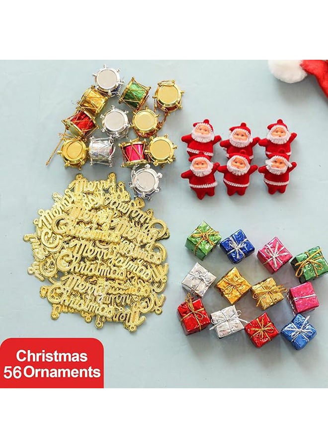 تايد ريبنس زينة شجرة الكريسماس، مجموعة اكسسوارات معلقة 102 قطعه - Image 2