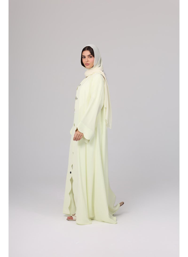 اكسا عباية دائرية ملونة كاجوال - Image 2