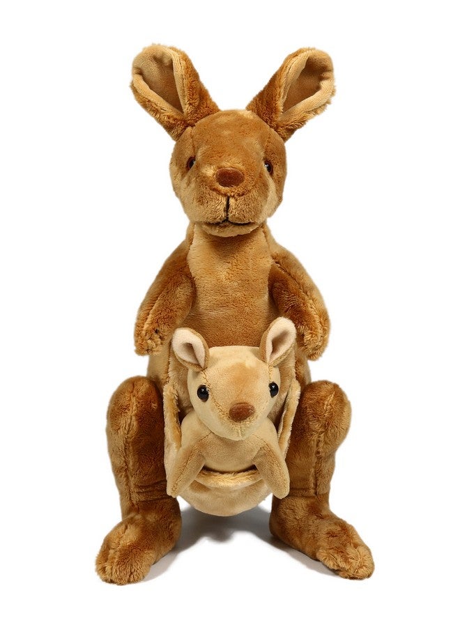 Ice King Bear Kangaroo Stuffed Animal With Removable Joey Plush Toy,12 Inches - Image 4