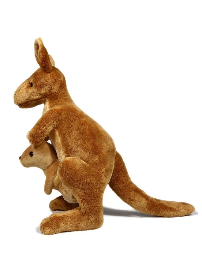 Ice King Bear Kangaroo Stuffed Animal With Removable Joey Plush Toy,12 Inches - Image 5
