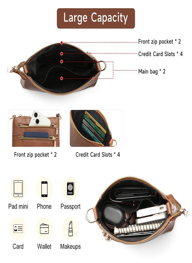 SENDEFN Crossbody Bags for Women Tote Bag and Handbags Fashion Shoulder Purse with Adjustable Guitar Strap - Image 3