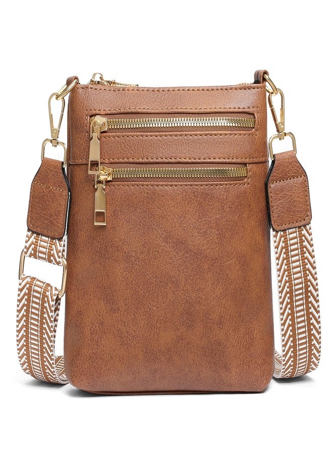 SENDEFN Crossbody Bags for Women Tote Bag and Handbags Fashion Shoulder Purse with Adjustable Guitar Strap - Image 1