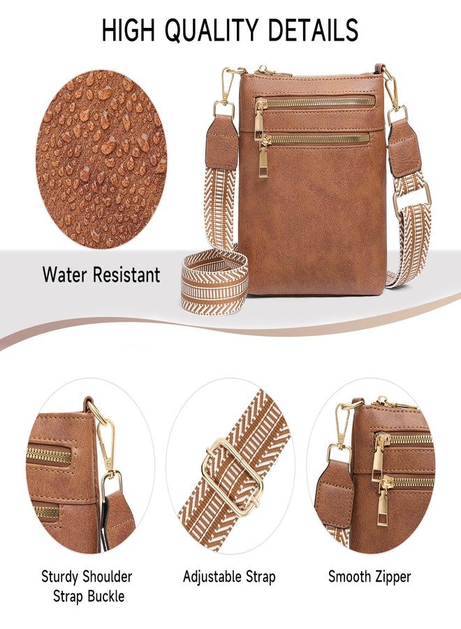 SENDEFN Crossbody Bags for Women Tote Bag and Handbags Fashion Shoulder Purse with Adjustable Guitar Strap - Image 4