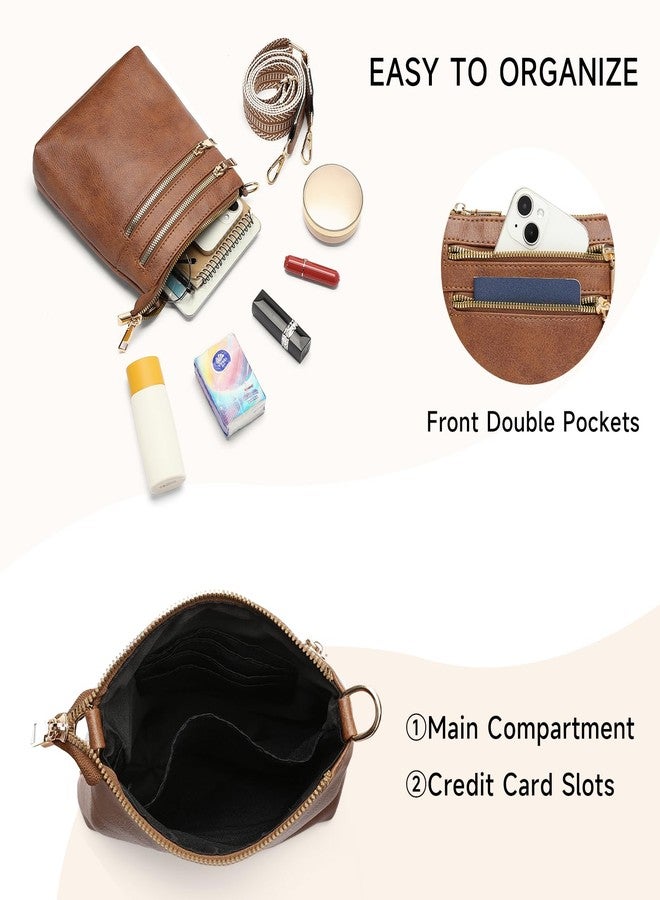 SENDEFN Crossbody Bags for Women Tote Bag and Handbags Fashion Shoulder Purse with Adjustable Guitar Strap - Image 2