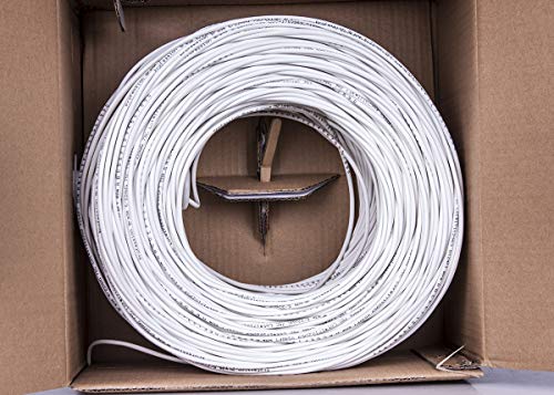 FiveStarCable 22-6 1000 Ft 22 AWG 6 Conductors Alarm Security Wire 22/6 22-6 Security Cable Alarm Audio Power Bulk Cable White - Image 4