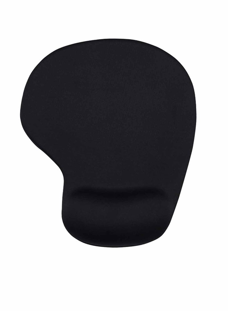 Ergonomic Mouse Pad with Wrist Rest Support Gel Mousepad, Black - Image 4