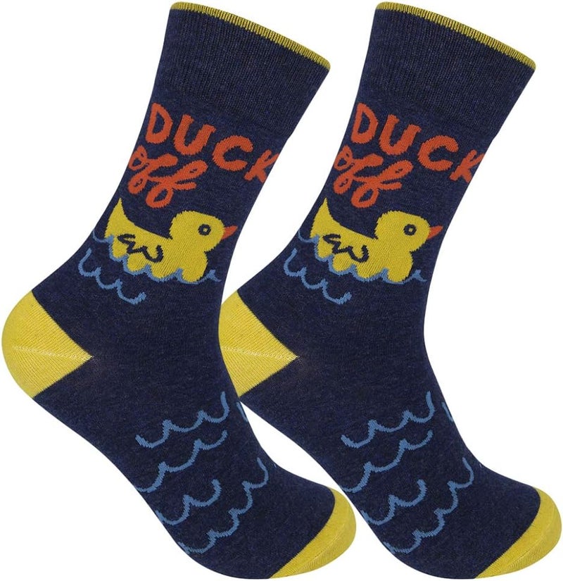 FUNATIC Store Funny and Crazy Socks with Sayings - Novelty Gifts for Men, Women, Teens - Image 1
