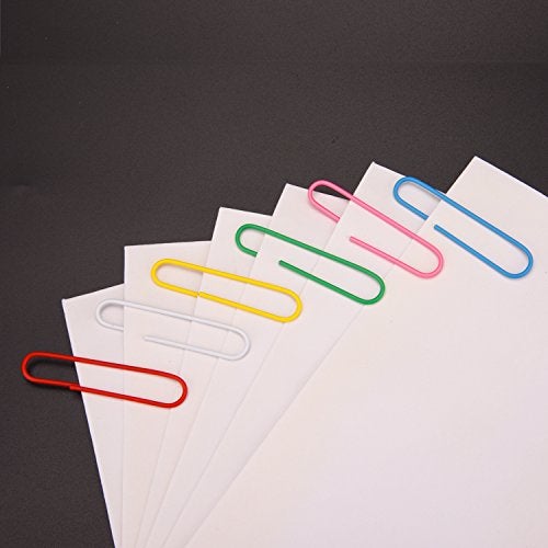Sunmns 300 Pieces Large Colorful Paper Clips, 2 Inch - Image 4