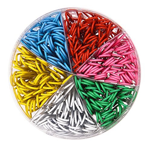 Sunmns 300 Pieces Large Colorful Paper Clips, 2 Inch - Image 2