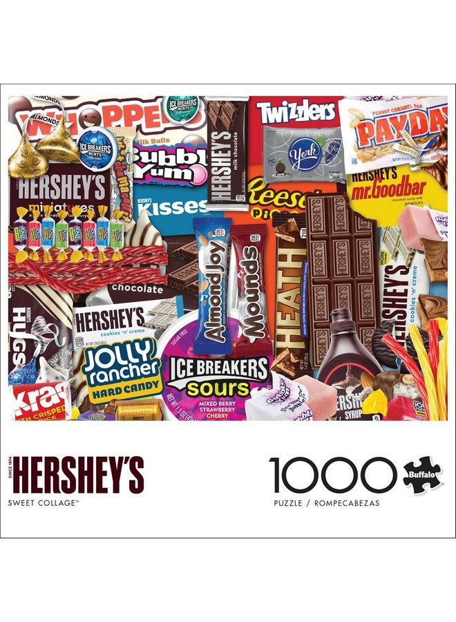 بافلو جايمز ألعاب بافالو - هيرشي - سويت كولاج - أحجية الصور المقطوعة المكونة من 1000 قطعة للبالغين، أحجية مليئة بالتحديات، مثالية لأمسيات اللعب - حجم الأحجية النهائي 26.75 × 19.75 - Image 2