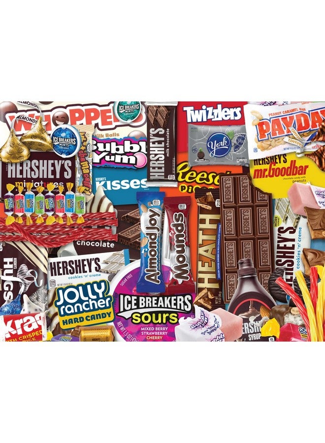 بافلو جايمز ألعاب بافالو - هيرشي - سويت كولاج - أحجية الصور المقطوعة المكونة من 1000 قطعة للبالغين، أحجية مليئة بالتحديات، مثالية لأمسيات اللعب - حجم الأحجية النهائي 26.75 × 19.75 - Image 1